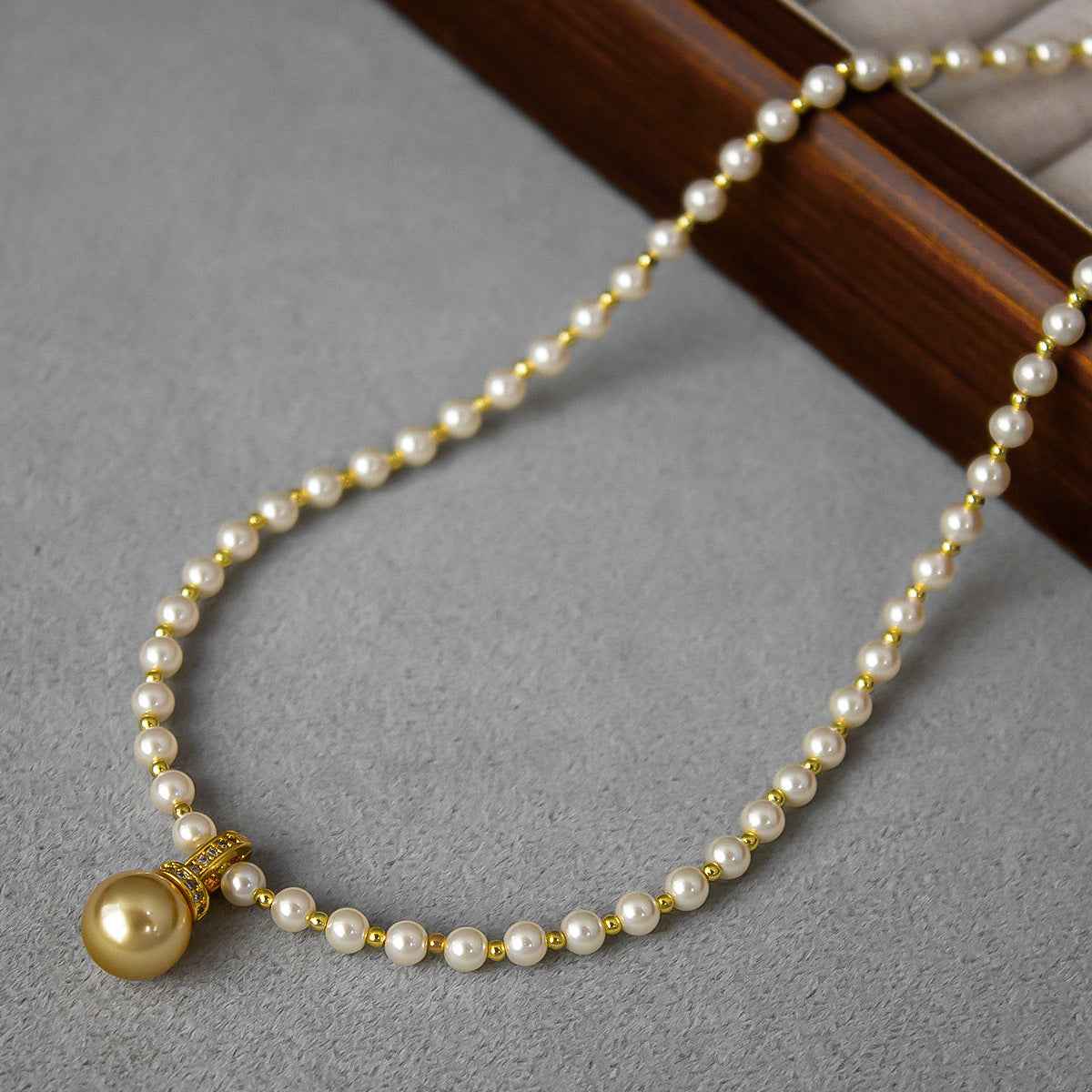 South Sea Single Pearl Necklace - Crystalory