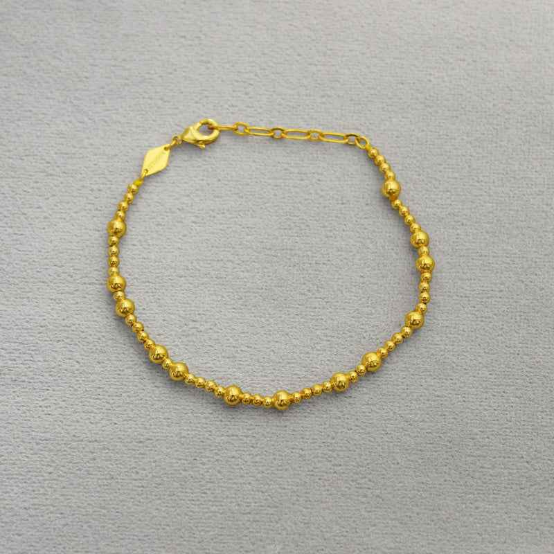 Gold Beaded Bracelet