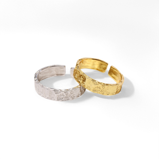 S925 Silver Adjustable Ring - Crystalory