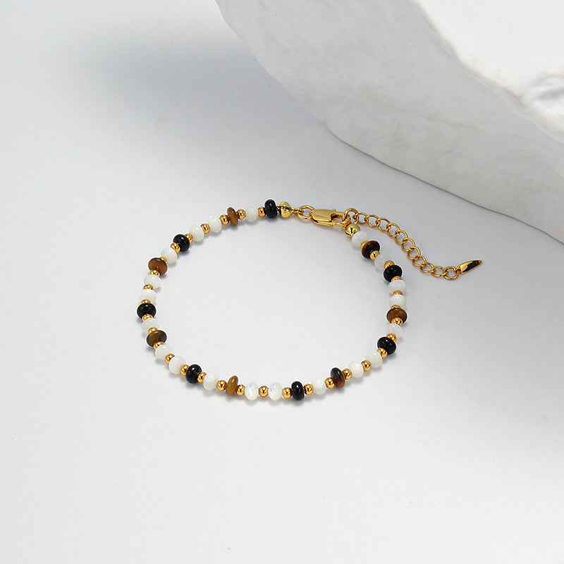 Gold Beaded Bracelet