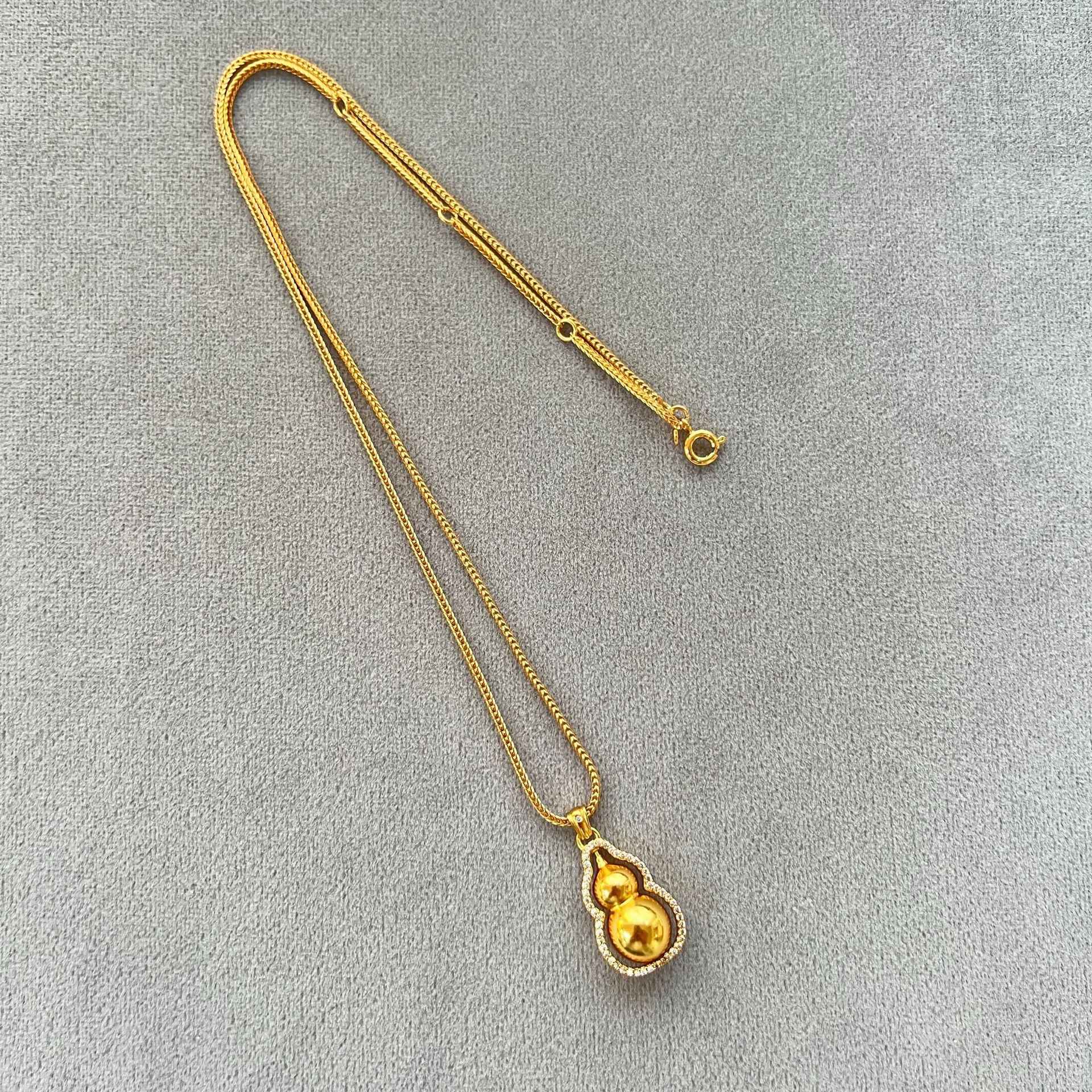 Gourd Pendant Necklace - Crystalory
