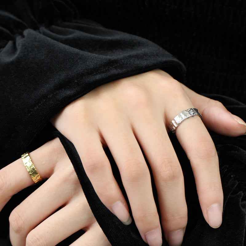 S925 Silver Adjustable Ring - Crystalory