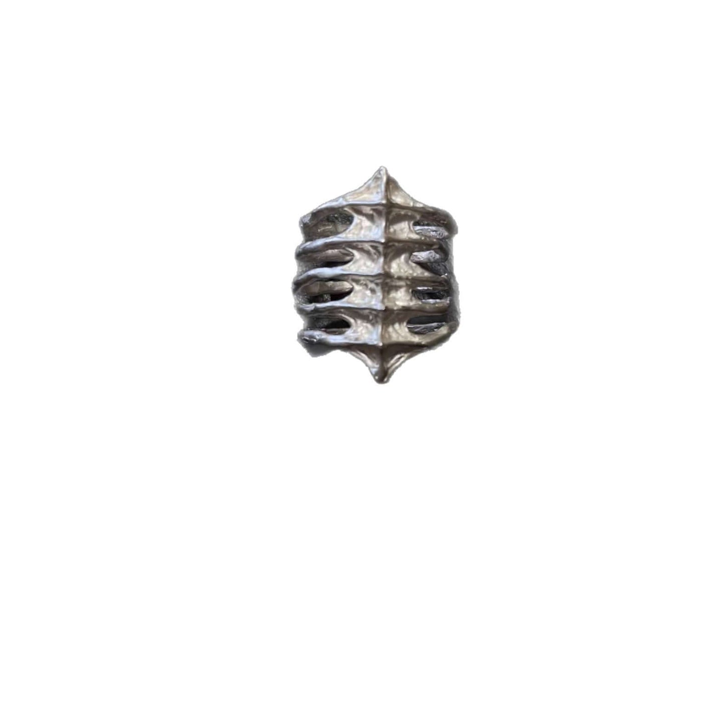 Rib Cage Spine Ring - Crystalory