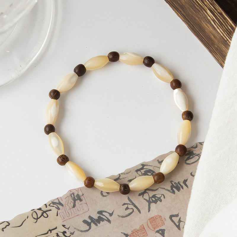 Shell Bead Bracelet