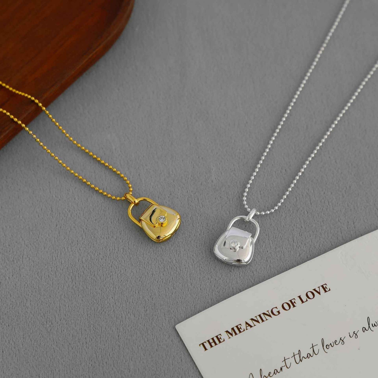 Mini Bag Pendant Necklace
