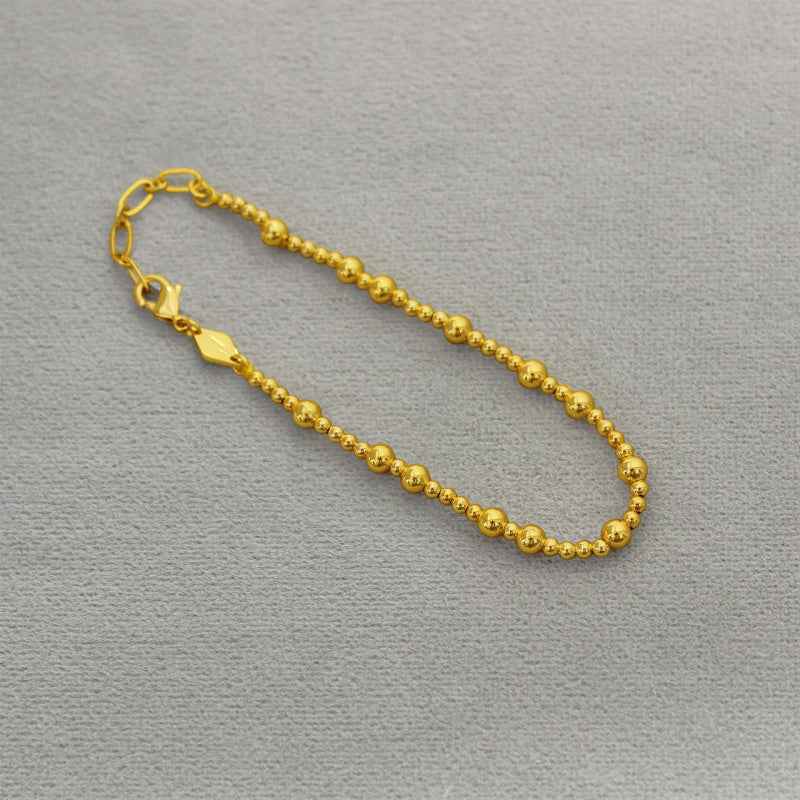 Gold Beaded Bracelet
