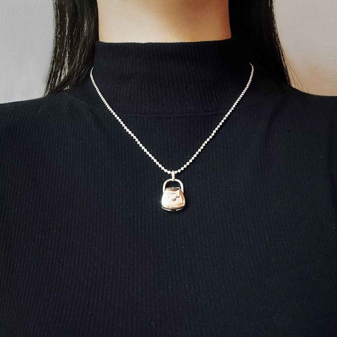 Mini Bag Pendant Necklace