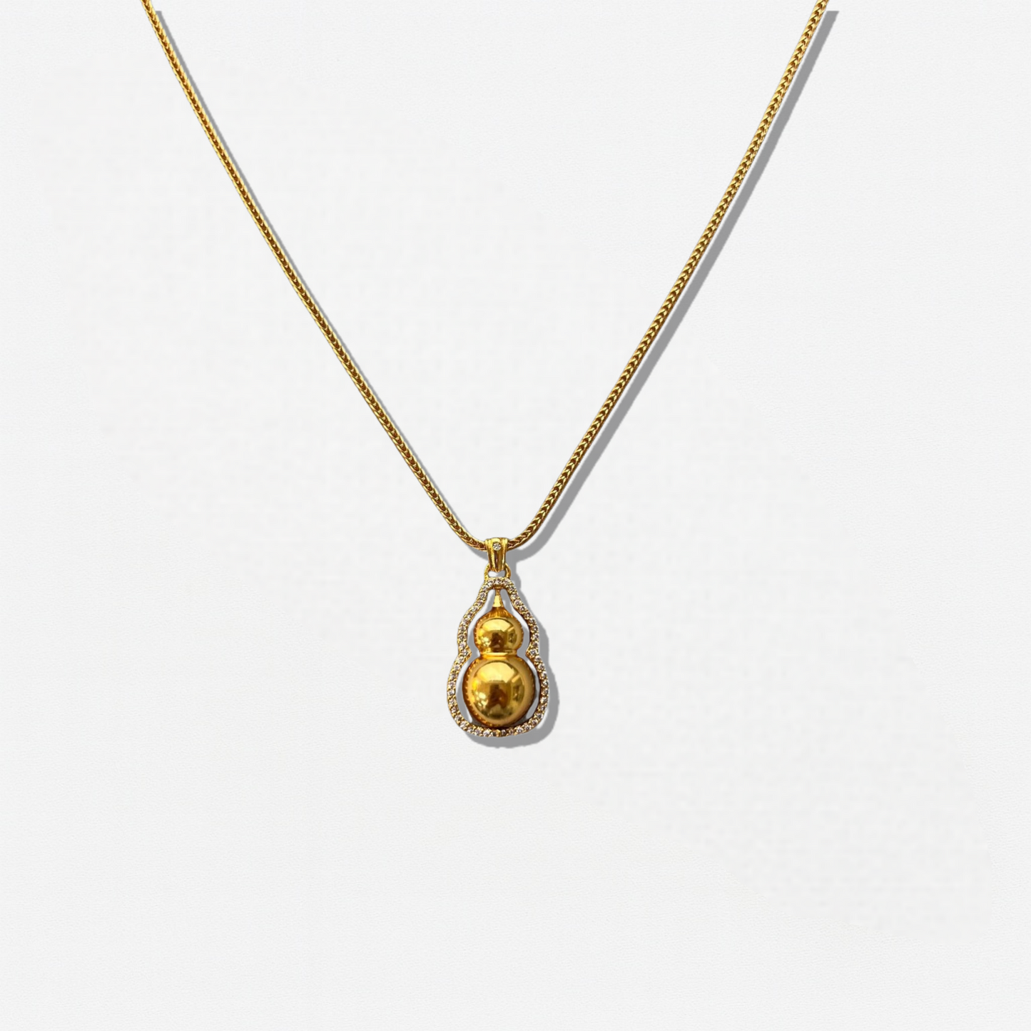 Gourd Pendant Necklace - Crystalory