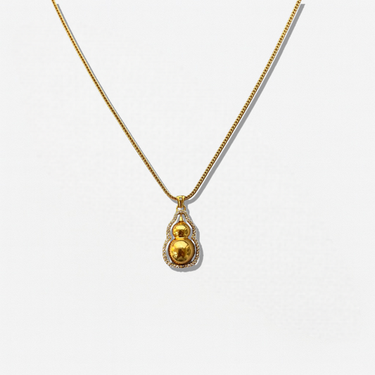 Gourd Pendant Necklace - Crystalory
