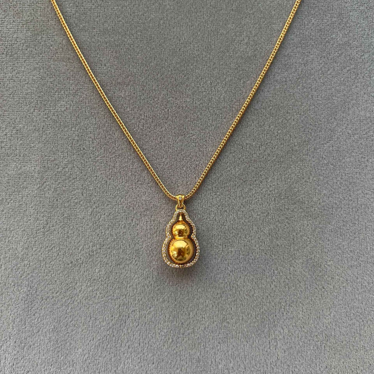 Gourd Pendant Necklace - Crystalory