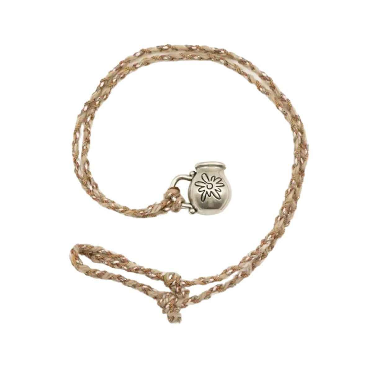 Handmade Bird Pendant Rope Necklace - Crystalory