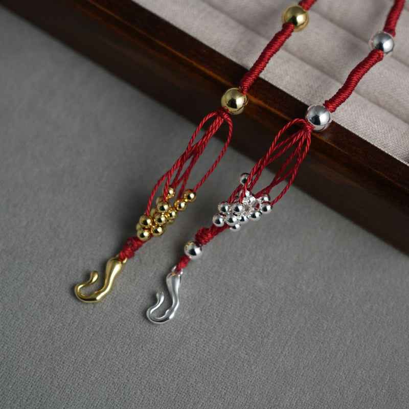 Gold & Silver Beaded Bracelet