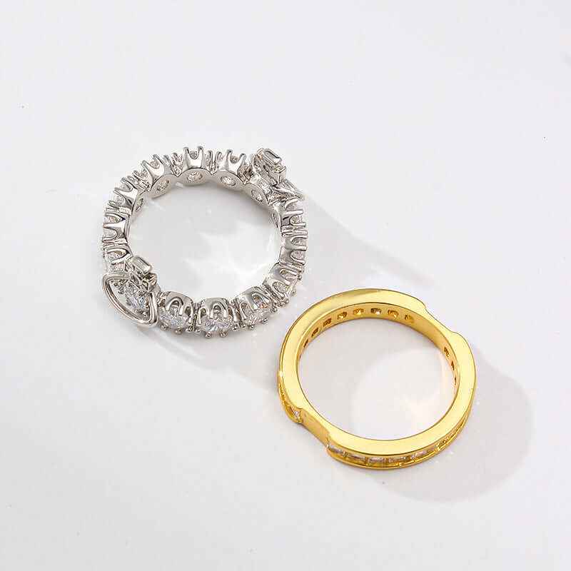 Saturn Zircon Ring - Crystalory