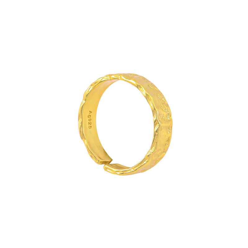 S925 Silver Adjustable Ring - Crystalory