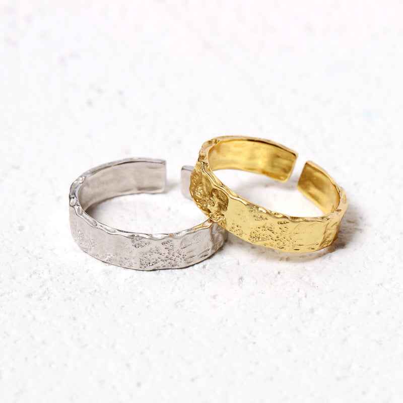 S925 Silver Adjustable Ring - Crystalory