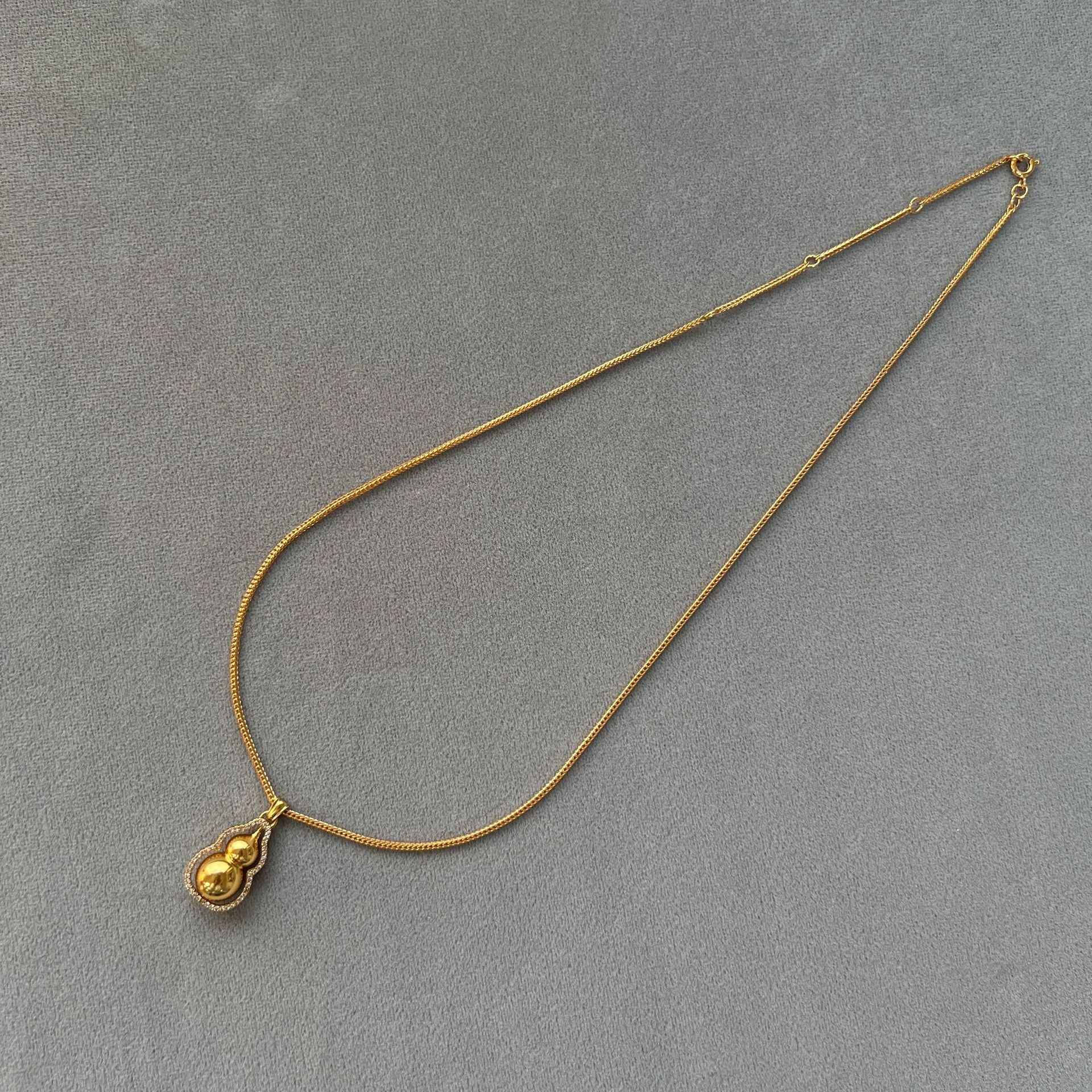 Gourd Pendant Necklace - Crystalory