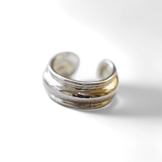 Minimalist Adjustable Open Ring - Crystalory