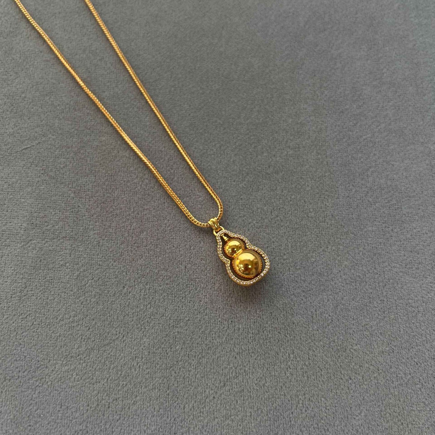Gourd Pendant Necklace - Crystalory