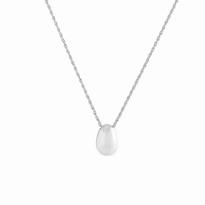Gold Teardrop Pendant Necklace - Crystalory