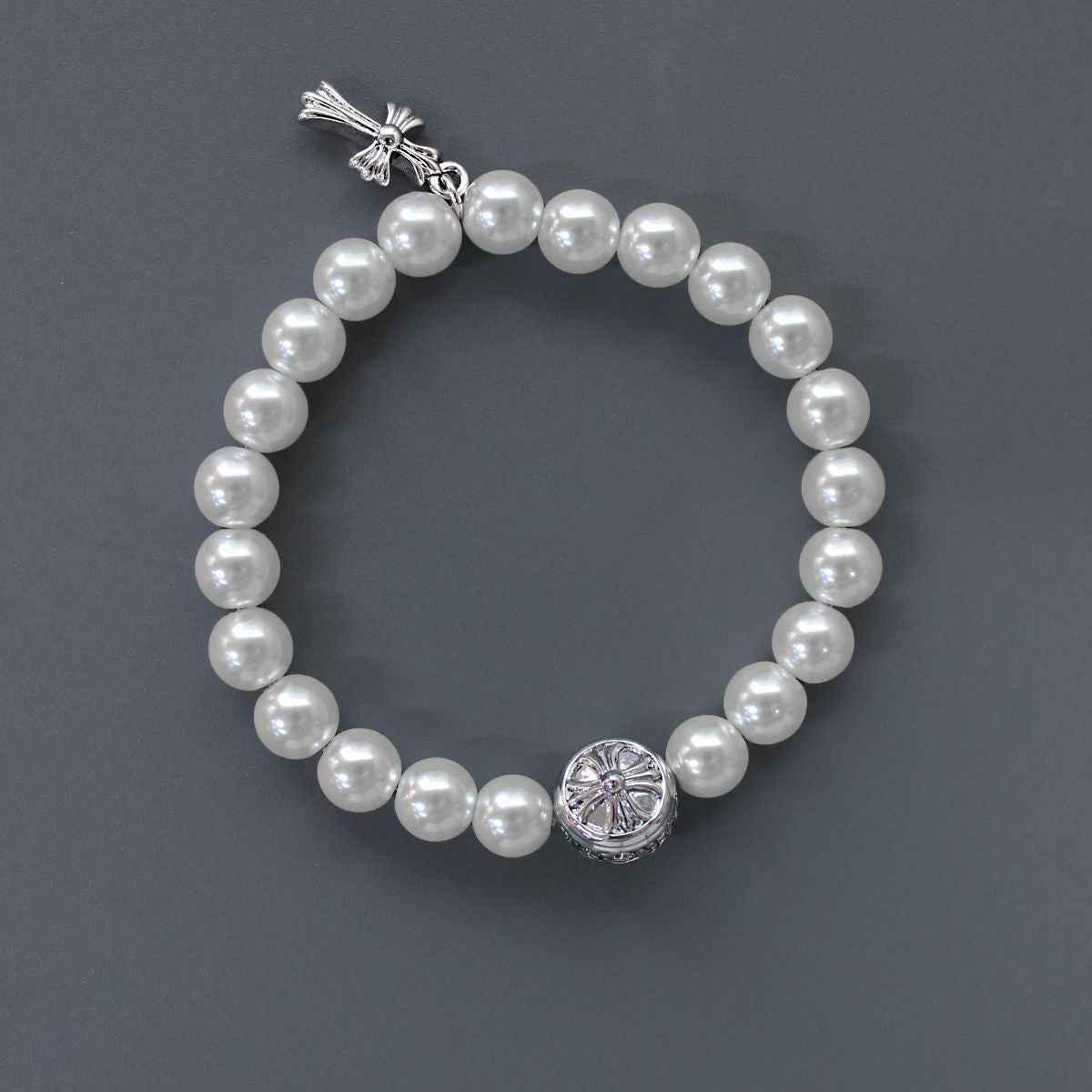 Cross Pearl Jewelry Set - Crystalory