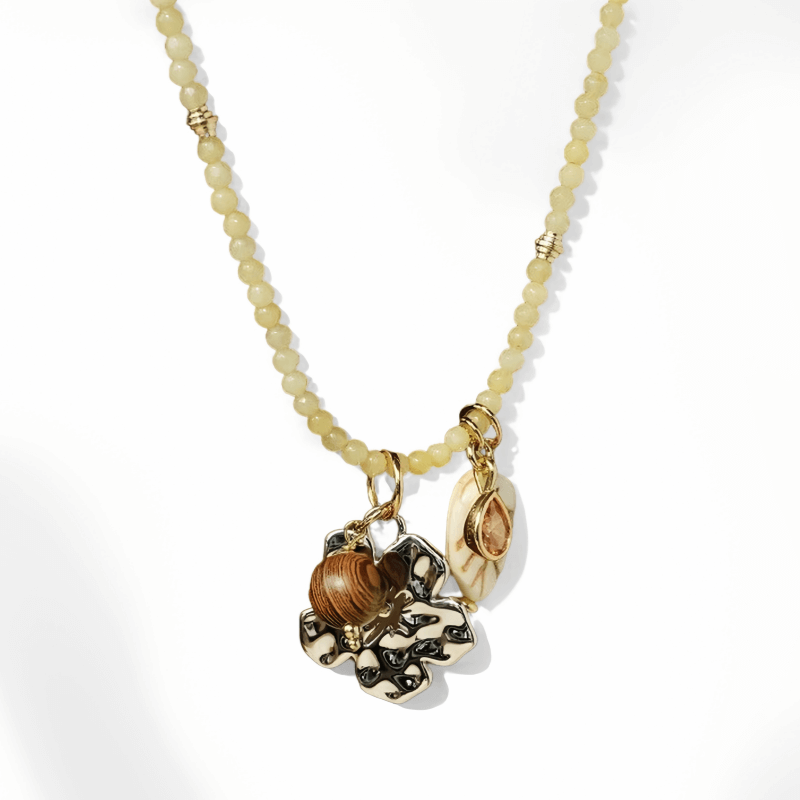 Hibiscus Island Necklace - Crystalory