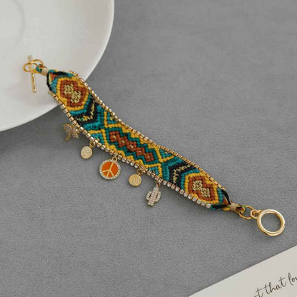 White Jade Beaded Bracele