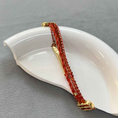 Red Agate Multi-Layer Bracelet