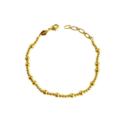 Gold Beaded Bracelet
