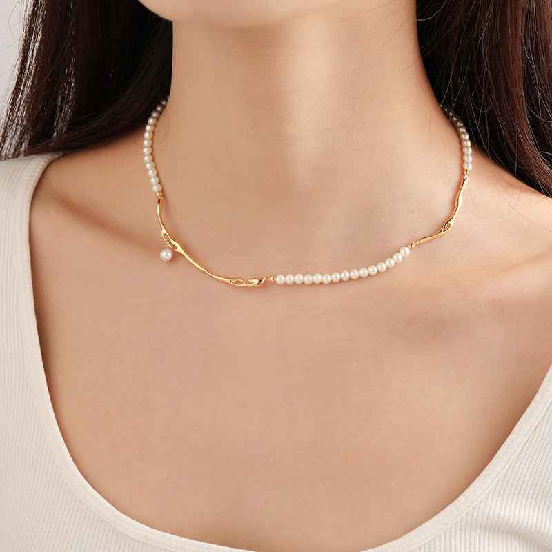 Pearl Vine Necklace - Crystalory