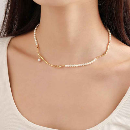 Pearl Vine Necklace - Crystalory