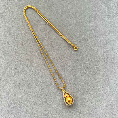 Gourd Pendant Necklace - Crystalory