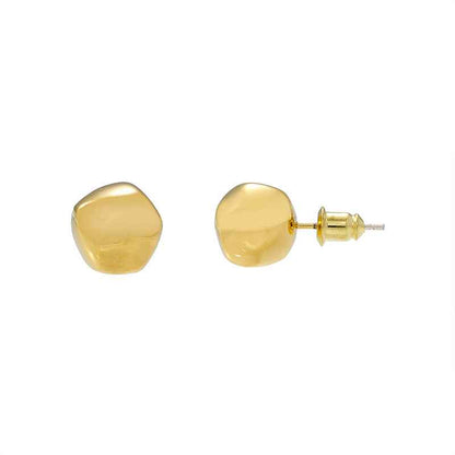 Polished Sphere Stud Earrings