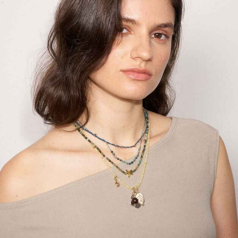 Hibiscus Island Necklace - Crystalory