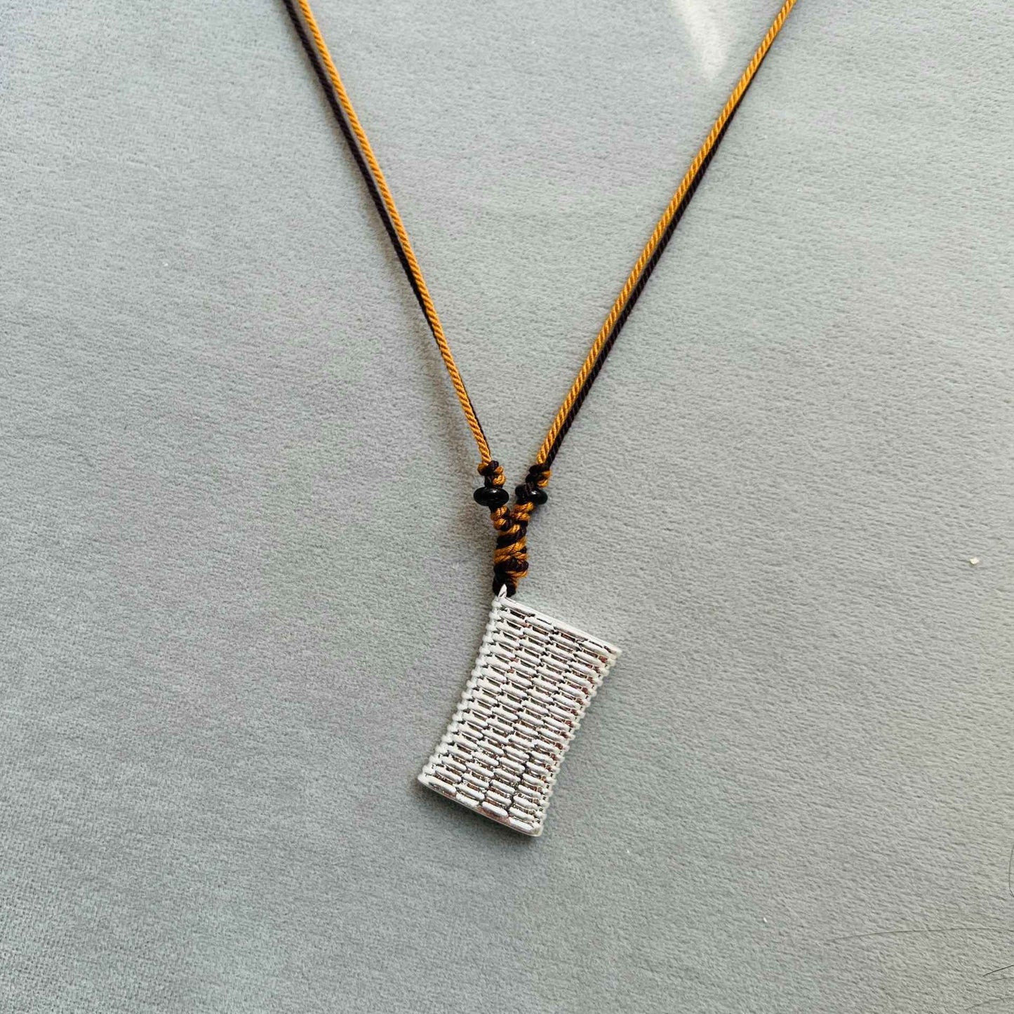 Engraved Wine Jug Necklace - Crystalory