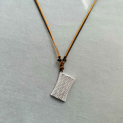 Engraved Wine Jug Necklace - Crystalory