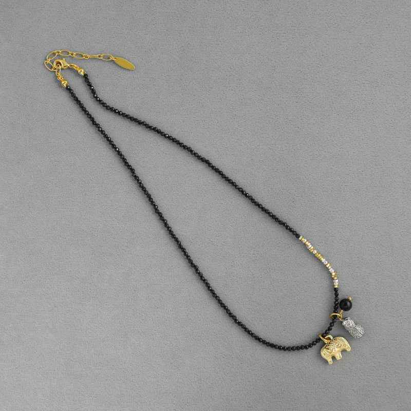 Elephant Pendant Necklace - Crystalory