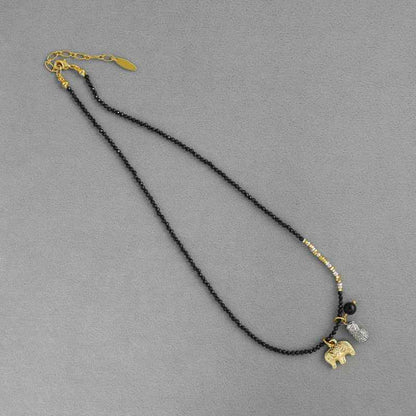 Elephant Pendant Necklace - Crystalory