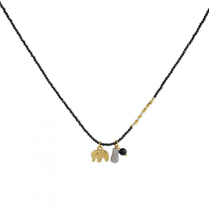 Elephant Pendant Necklace - Crystalory