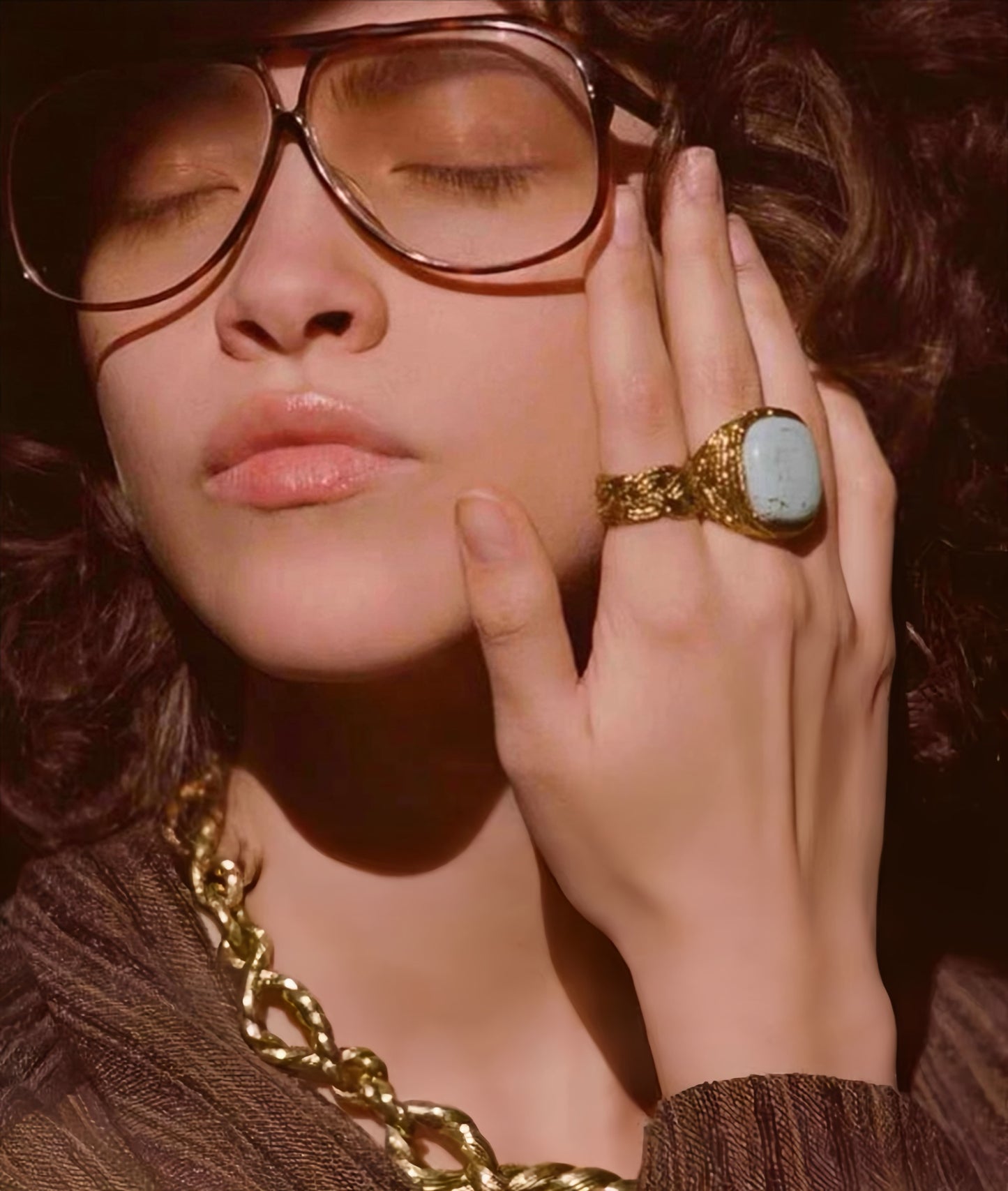 Vintage Braided Rope Ring