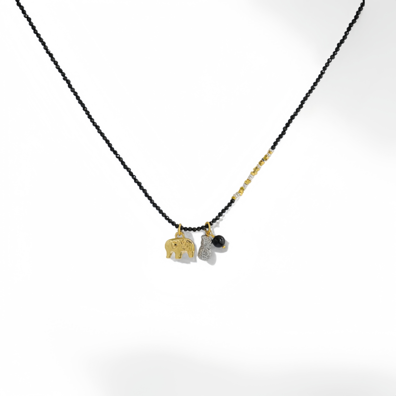 Elephant Pendant Necklace - Crystalory