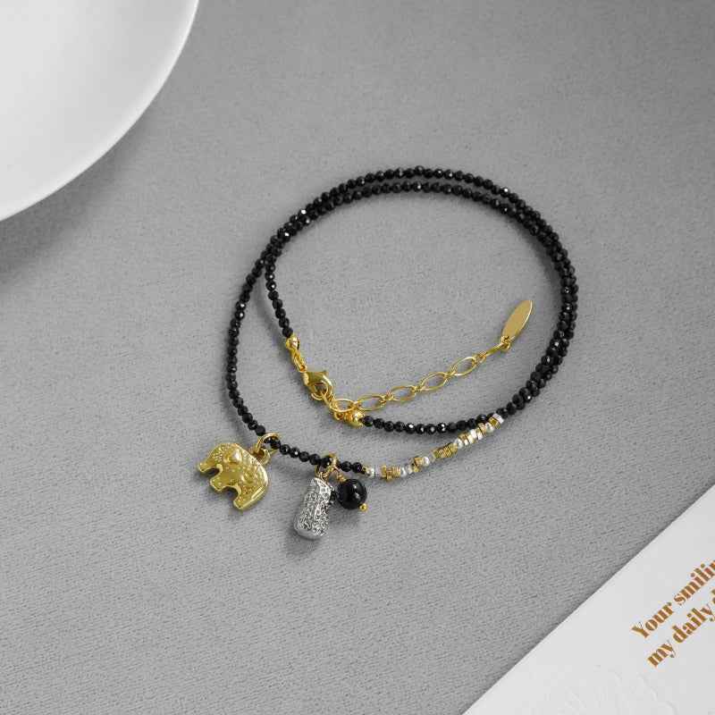 Elephant Pendant Necklace - Crystalory