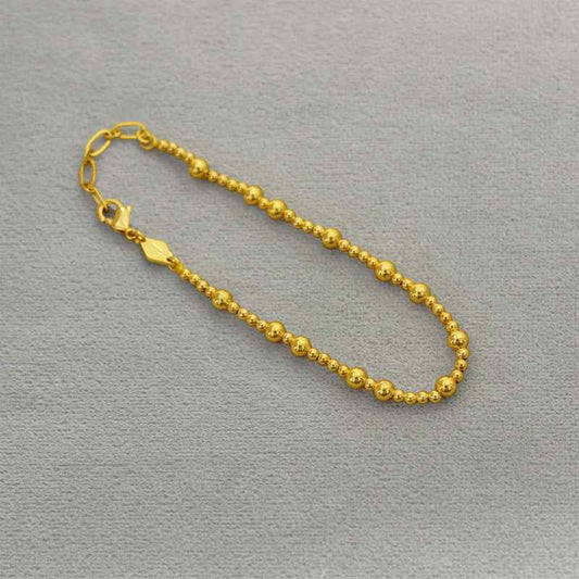 Gold Beaded Bracelet