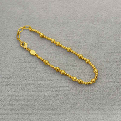 Gold Beaded Bracelet
