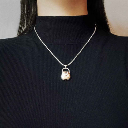 Mini Bag Pendant Necklace