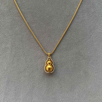 Gourd Pendant Necklace - Crystalory