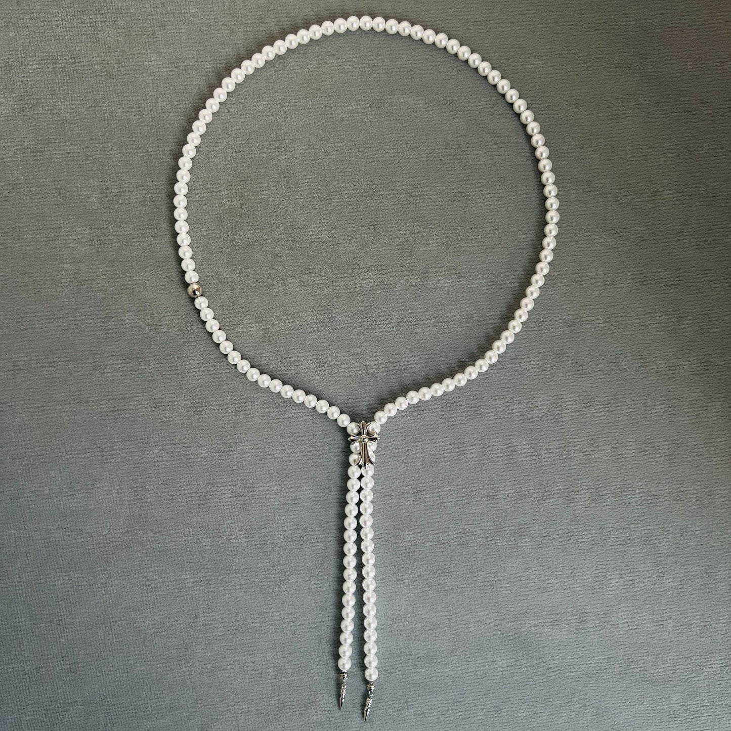 Cross Pearl Jewelry Set - Crystalory