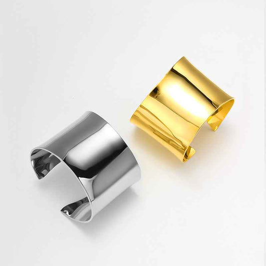 Wide Cuff Bracelet - Crystalory