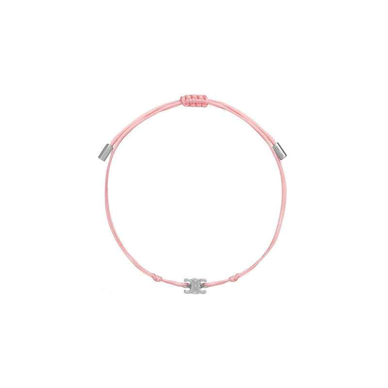 Gold Initial Cord Bracelet