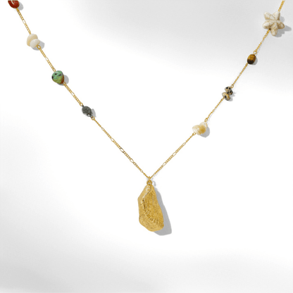 Bohemian Shell Pendant Necklace - Crystalory
