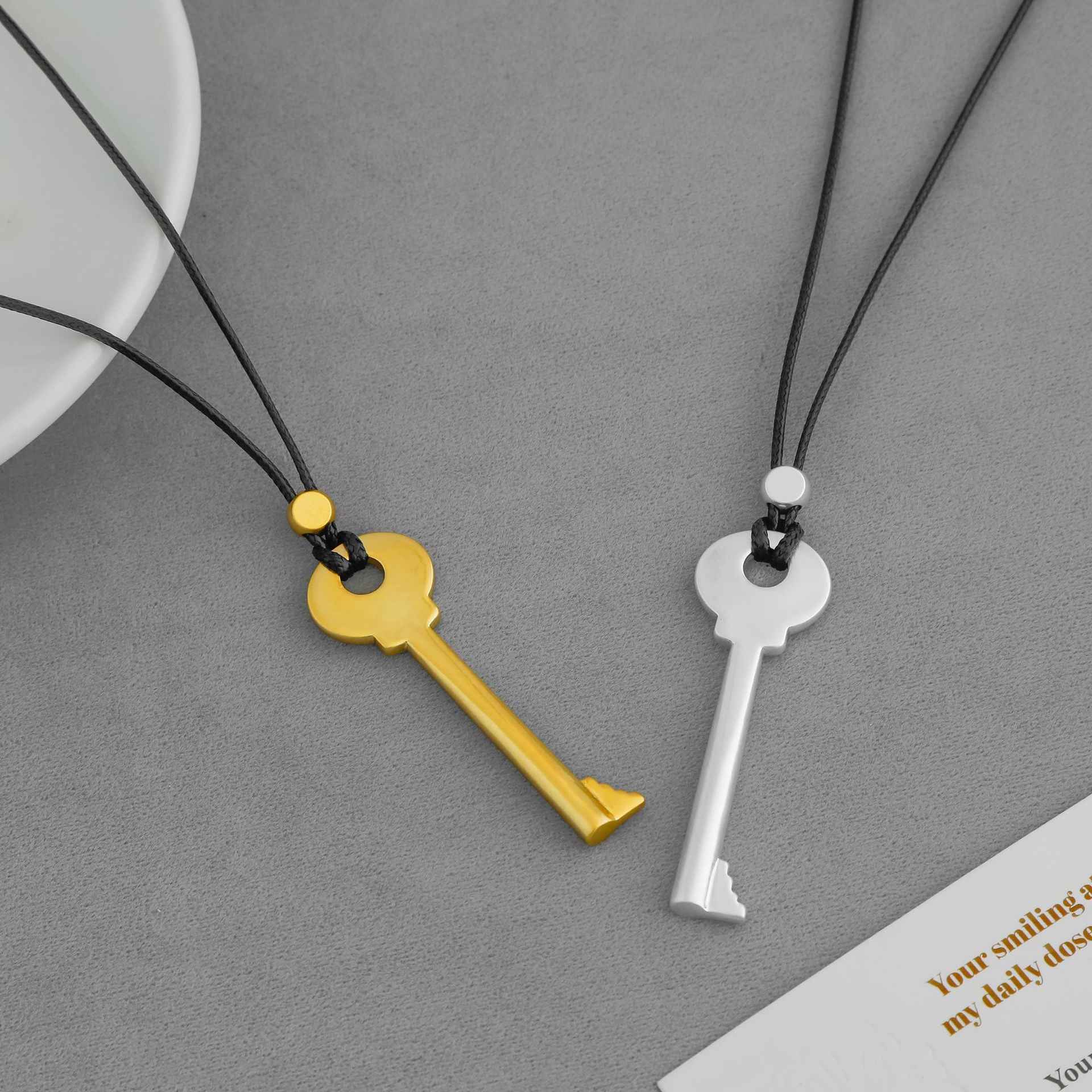 Key of Destiny Pendant Necklace - Crystalory